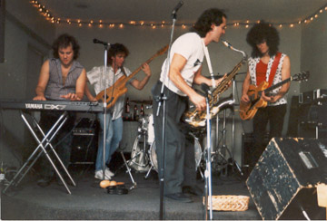 [Locomotive at the Sunset Saloon, Venice, 1987]